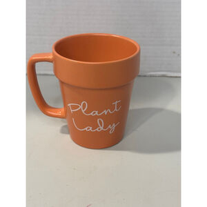 Unbranded Mug Orange Plant Lady Coffee Cup